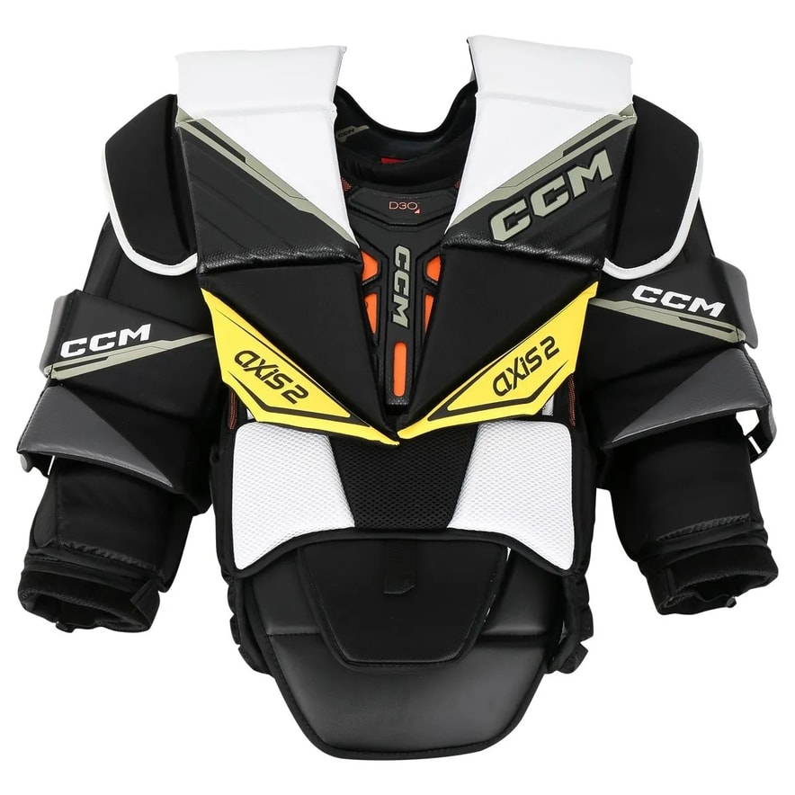 Goalie arm deals and chest protector