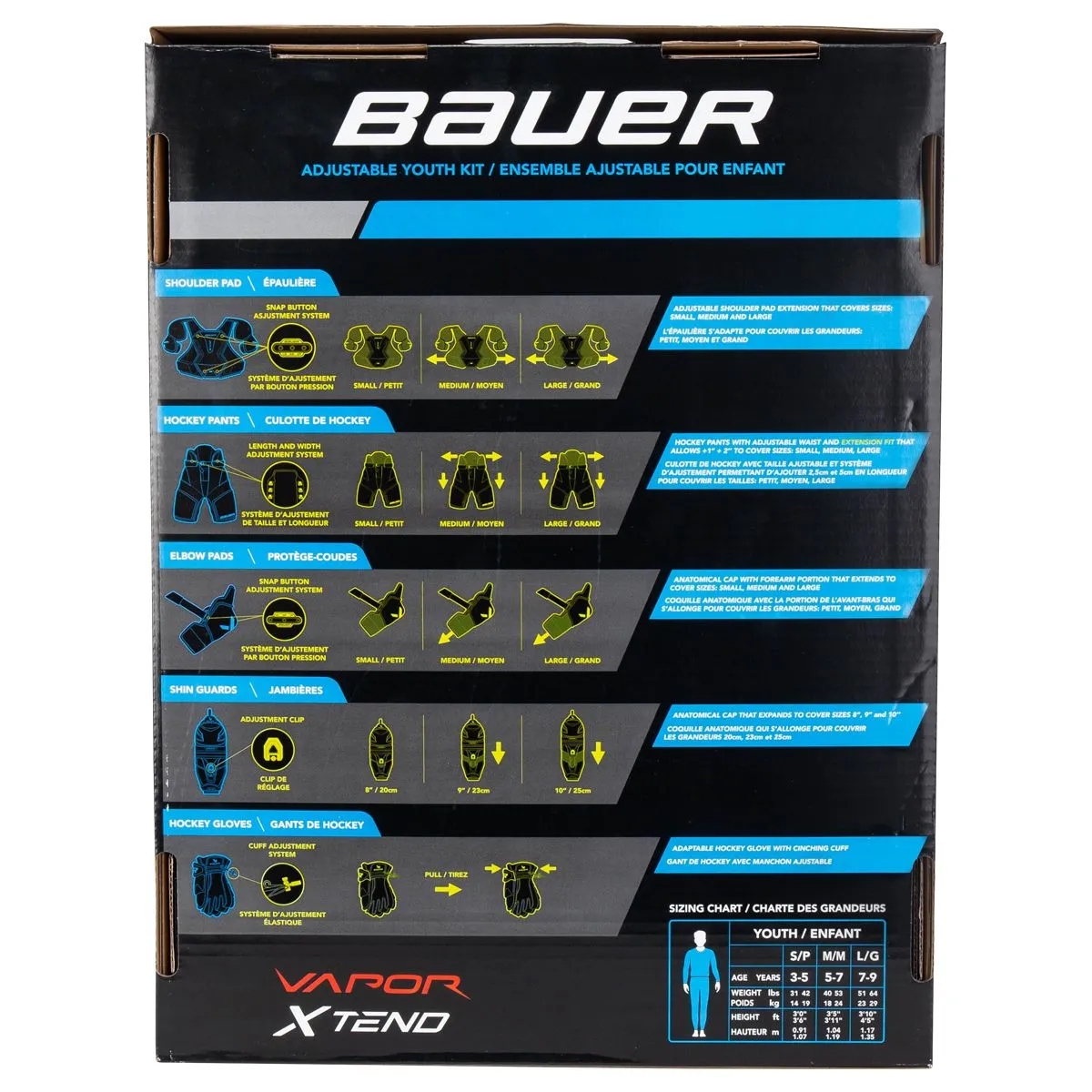 Hockey Starter Kit Bauer Vapor Xtend Yth.product zoom image #2