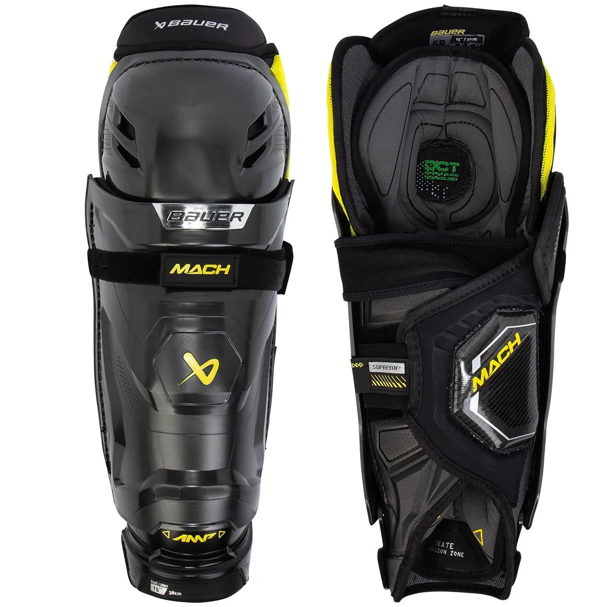 Hockey Shin Guards Bauer Supreme Mach Sr.