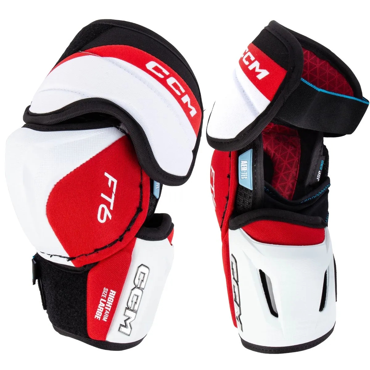 CCM Jetspeed FT6 Jr. Hockey Elbow Padsproduct zoom image #1