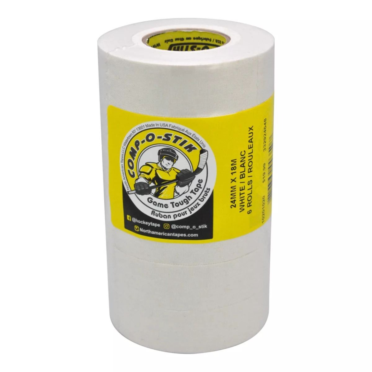 Cloth Tape COMPO White 6-packproduct zoom image #1